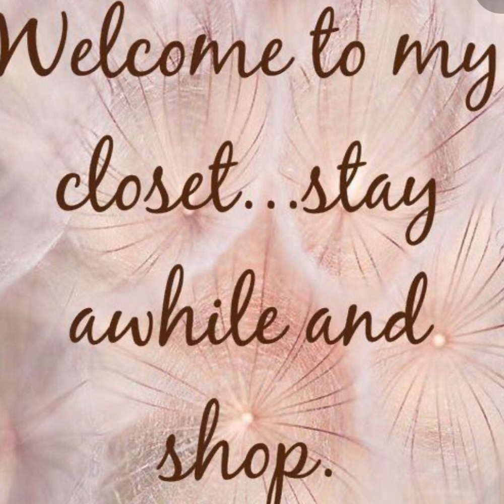 WELCOME TO MY CLOSET AND THANKS FOR VISITING!!